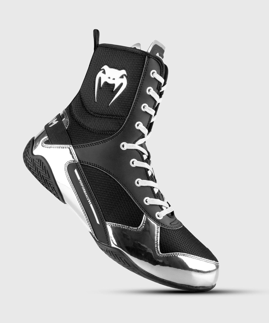 sapatos de boxe venum elite - pretoprata