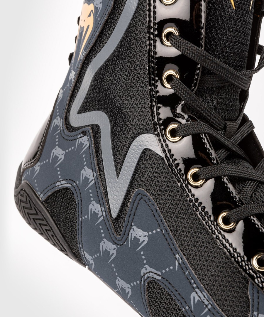 sapatos de boxe venum elite evo monogram – pretoazul marinho