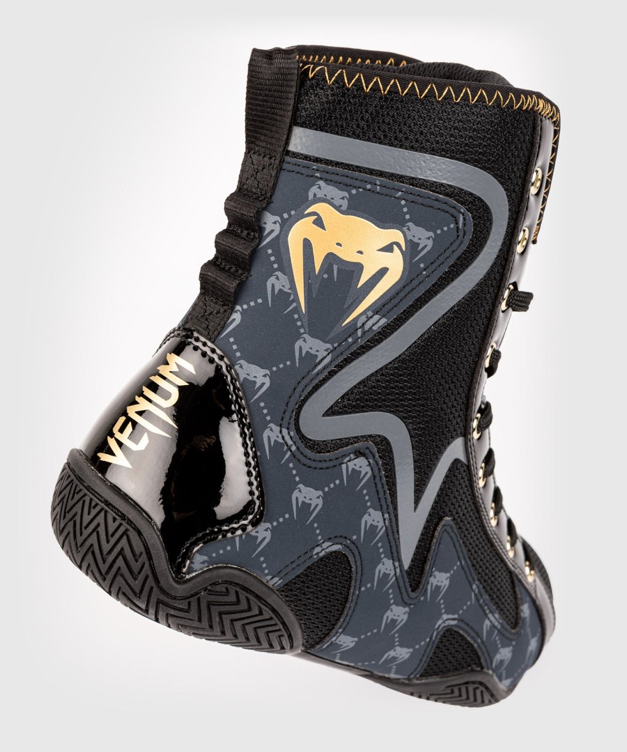 sapatos de boxe venum elite evo monogram – pretoazul marinho