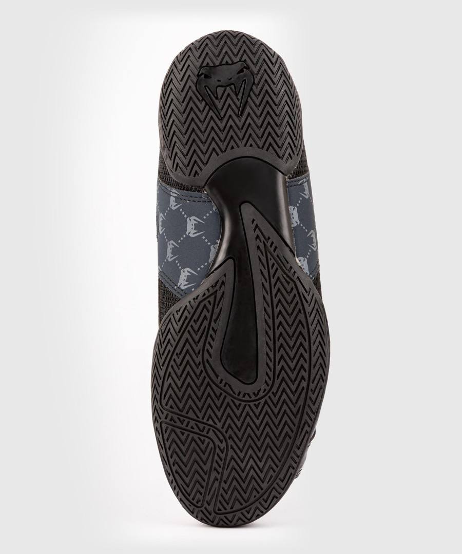 sapatos de boxe venum elite evo monogram – pretoazul marinho