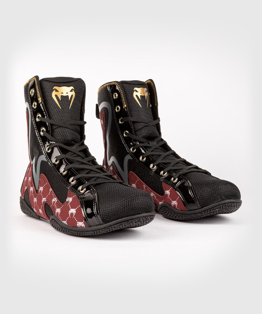 sapatos de boxe venum elite evo monogram – pretobordô