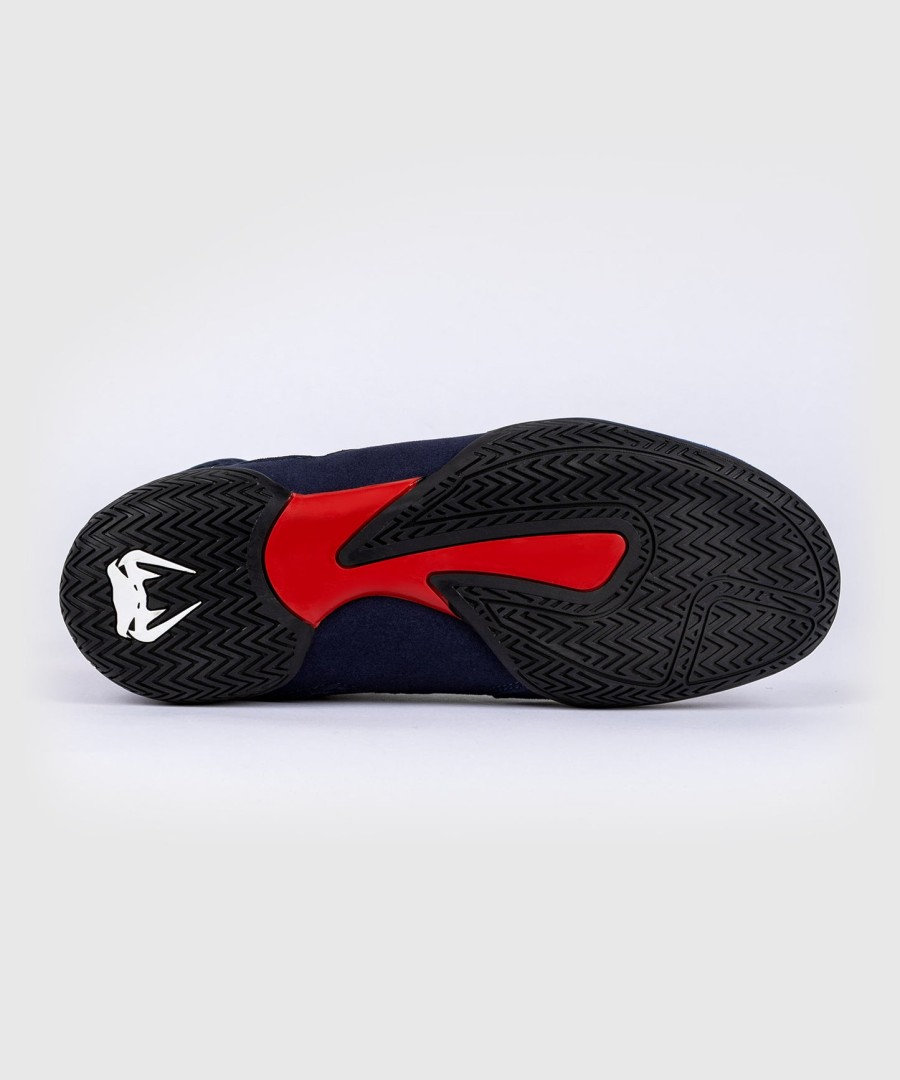 sapatos de boxe venum contender - azul marinhovermelho