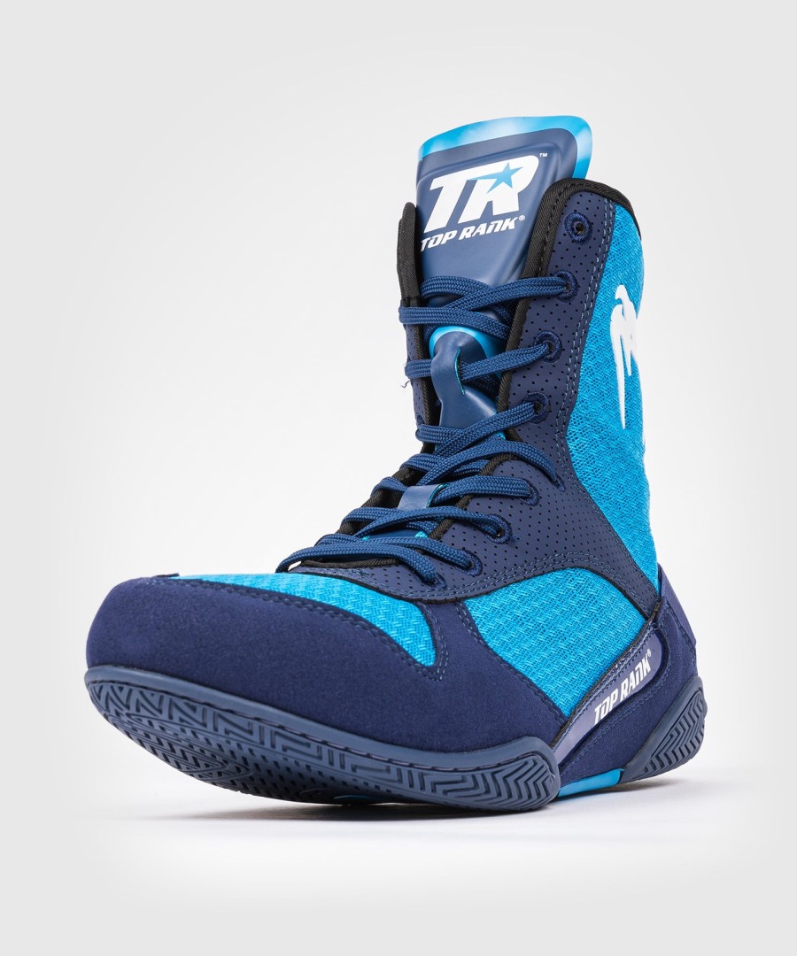 sapatos de boxe venum x top rank original - azul royal