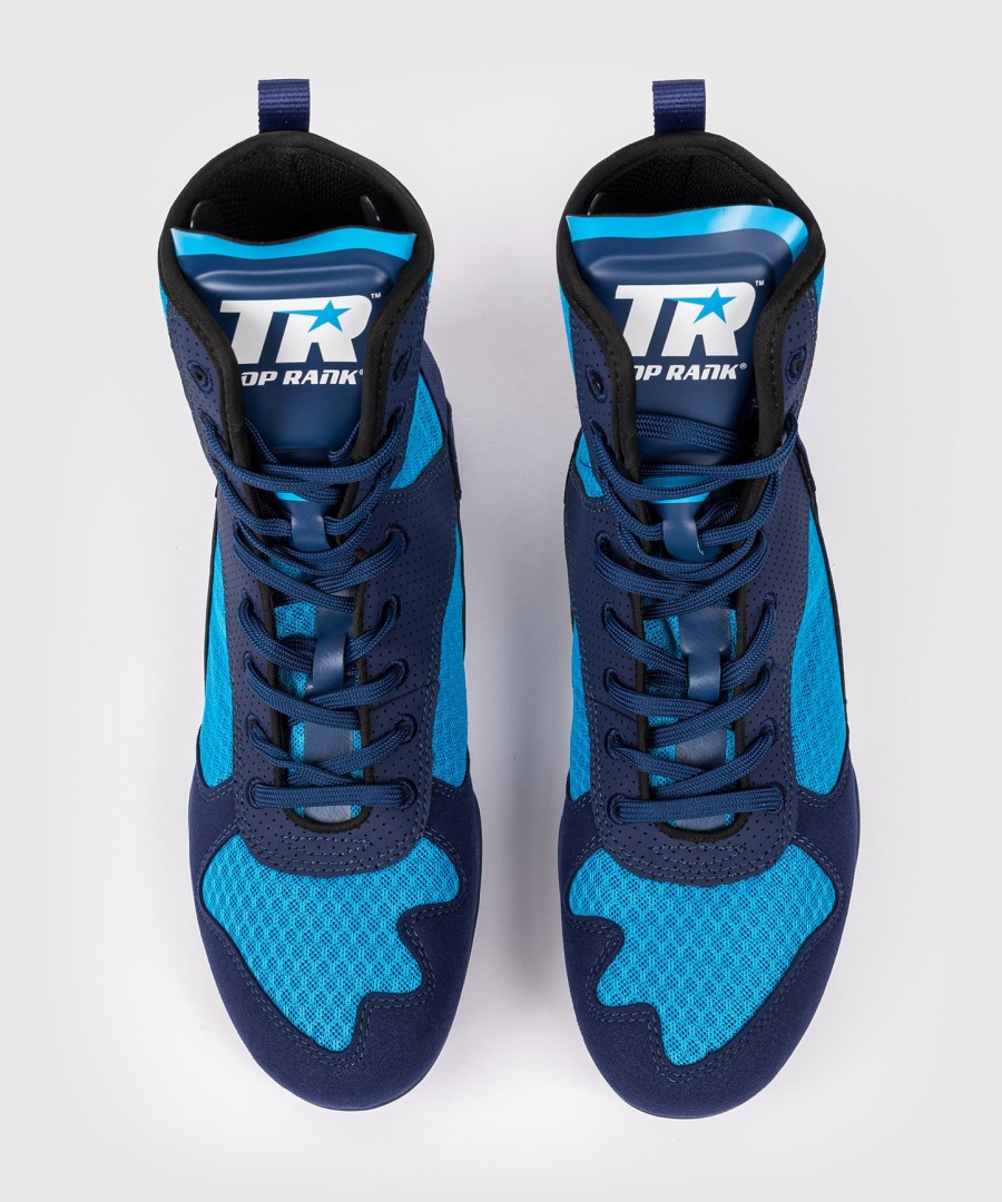 sapatos de boxe venum x top rank original - azul royal