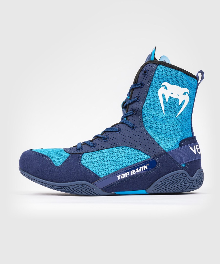 sapatos de boxe venum x top rank original - azul royal