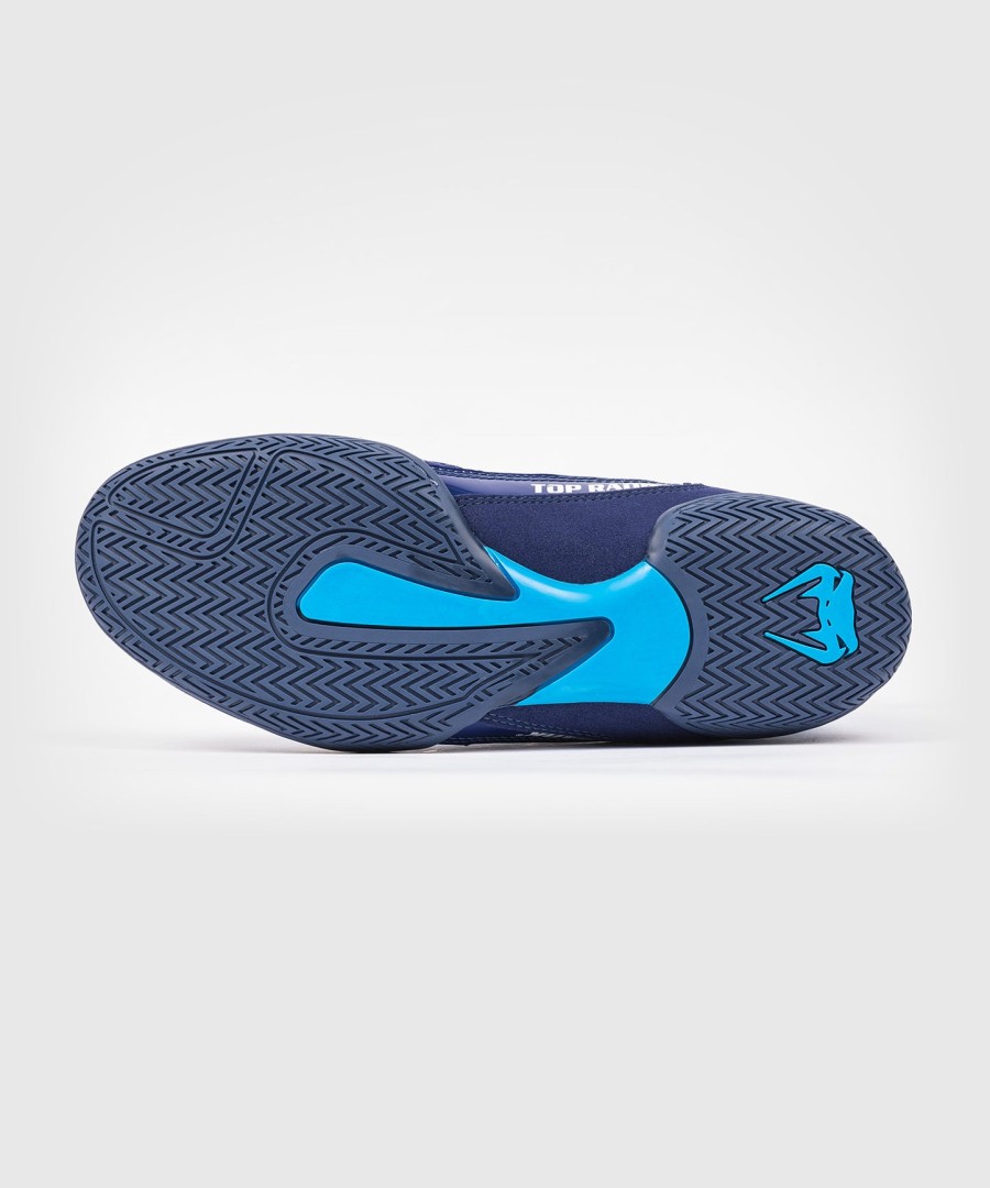 sapatos de boxe venum x top rank original - azul royal