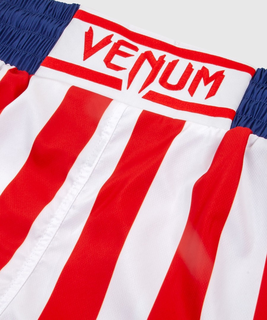 calções de boxe venum elite - eua - vermelhobranco-azul - exclusivo