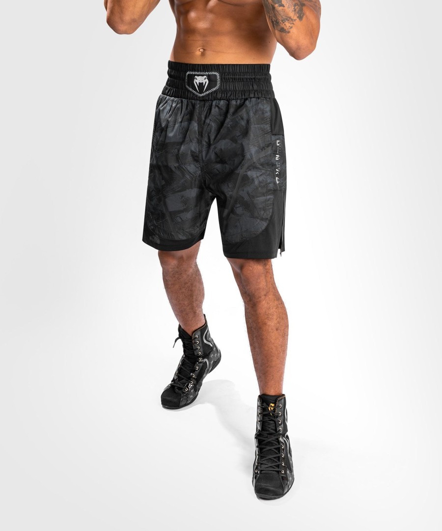 calção de boxe venum electron 3.0 - preto