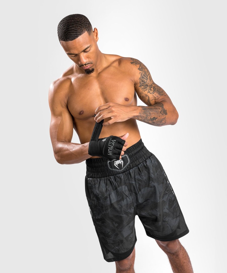 calção de boxe venum electron 3.0 - preto