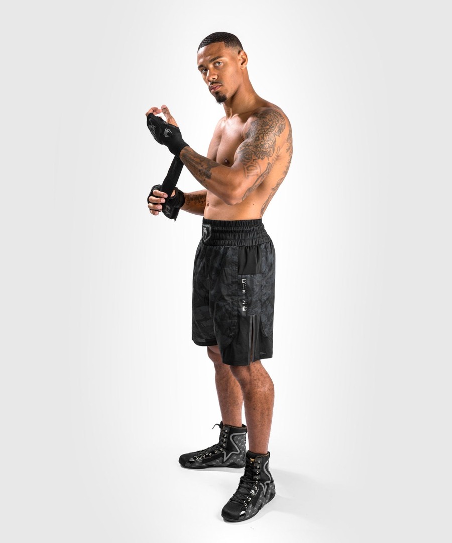 calção de boxe venum electron 3.0 - preto