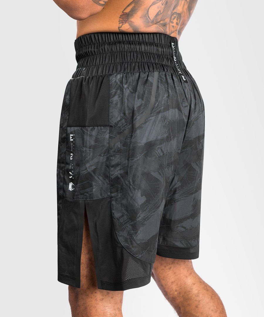 calção de boxe venum electron 3.0 - preto