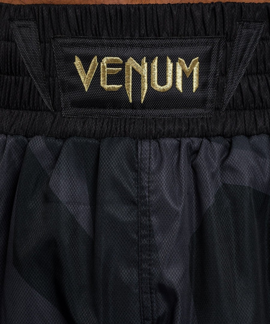 calção de boxe venum razor - pretodourado