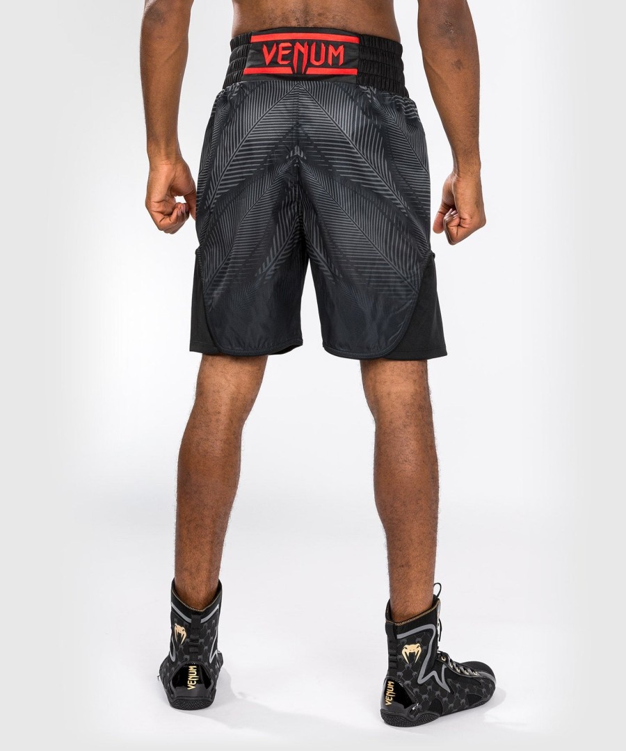 calções de boxe venum phantom - pretovermelho