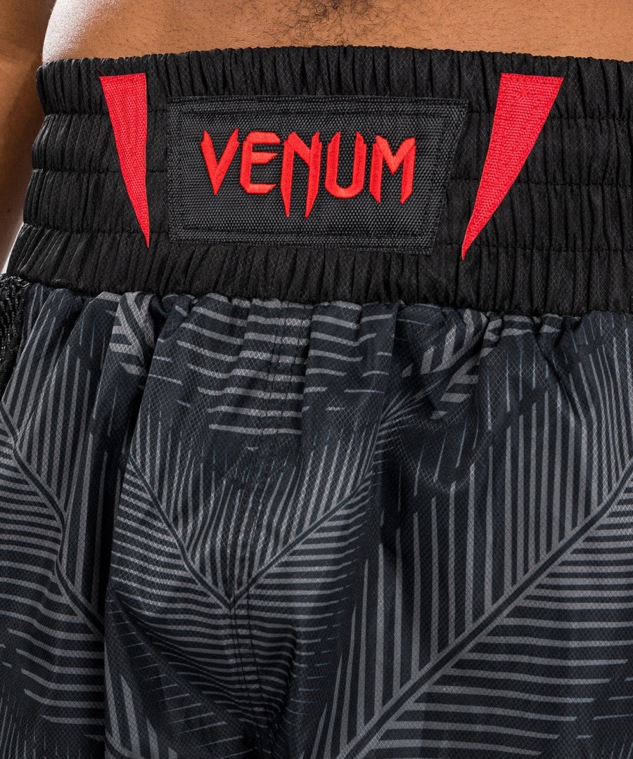 calções de boxe venum phantom - pretovermelho
