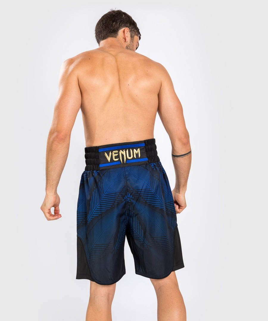 calção de boxe venum phantom loma - pretoazul