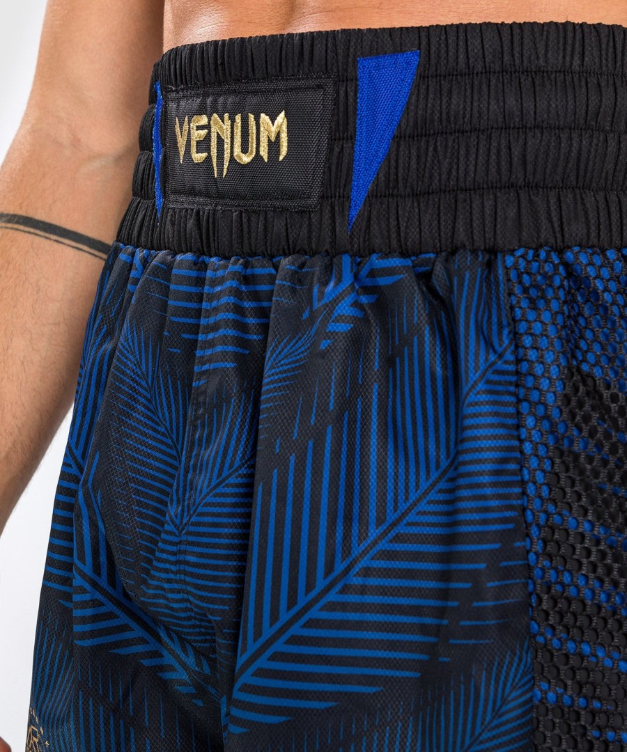 calção de boxe venum phantom loma - pretoazul