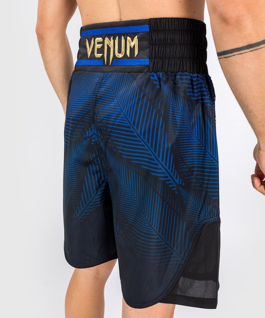 calção de boxe venum phantom loma - pretoazul