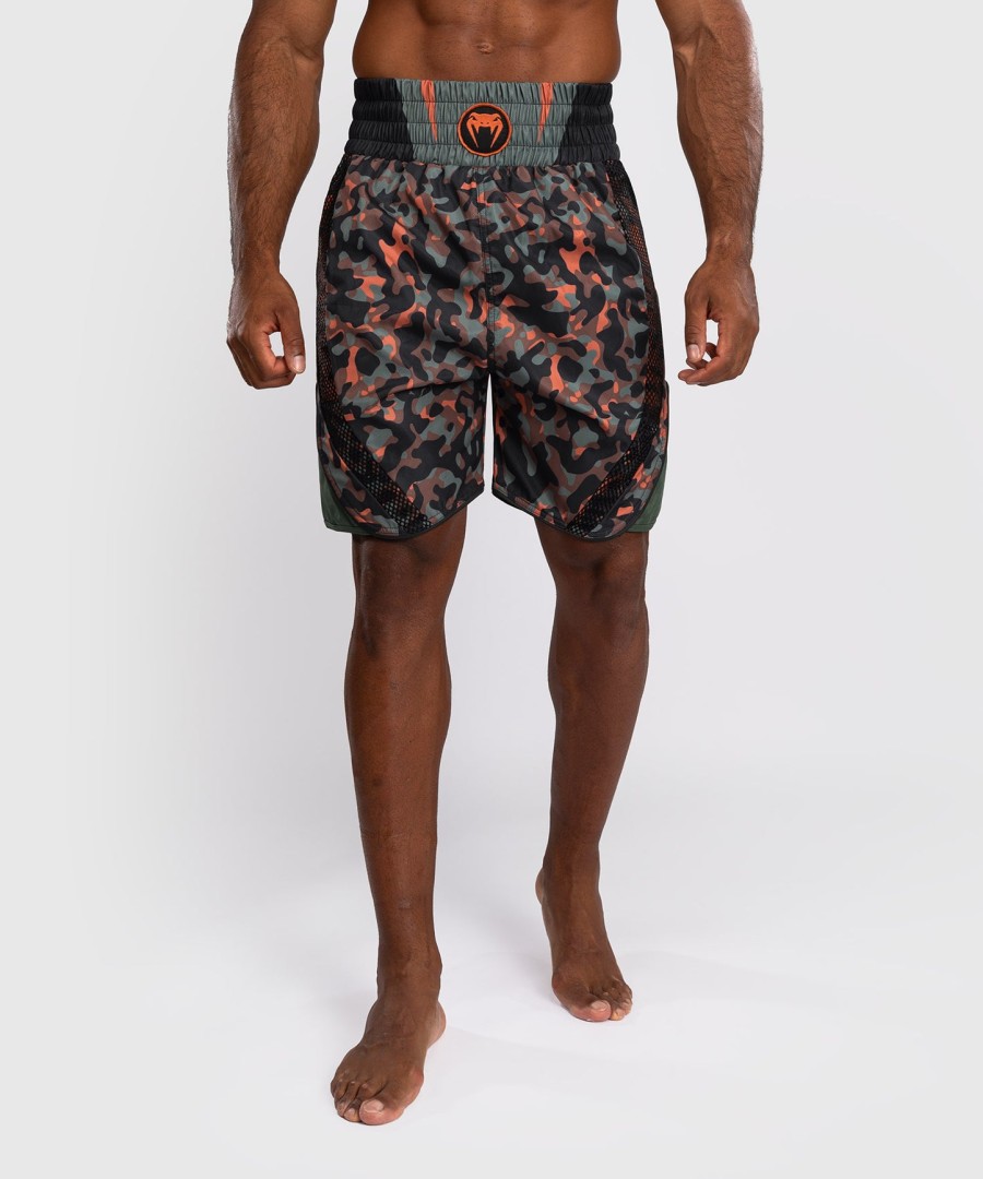 calções de boxe venum jungle ops - camuflagem canyon