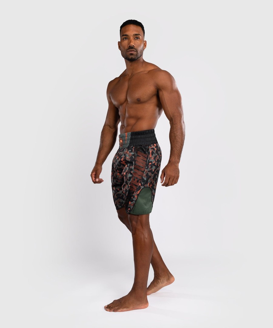 calções de boxe venum jungle ops - camuflagem canyon