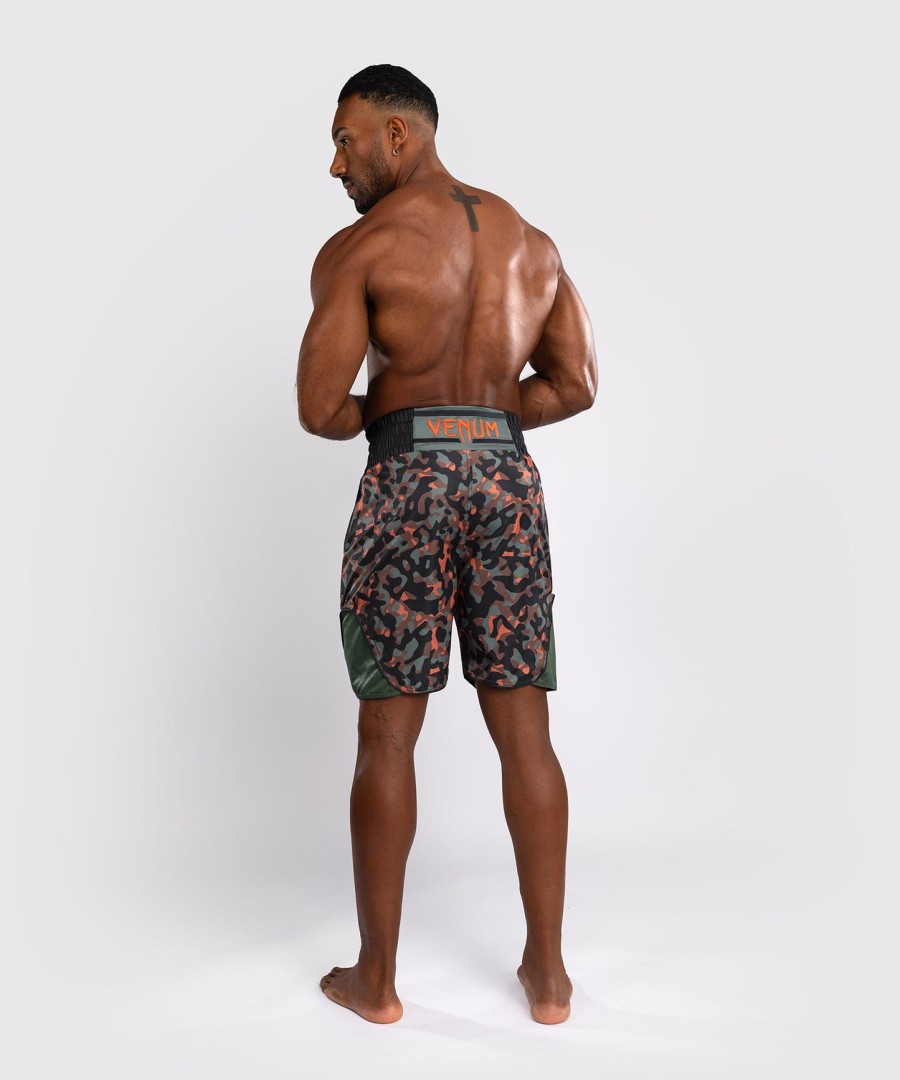 calções de boxe venum jungle ops - camuflagem canyon