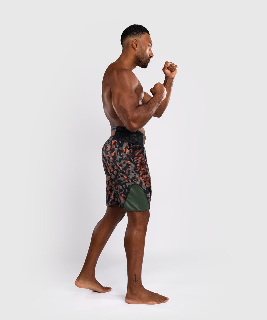 calções de boxe venum jungle ops - camuflagem canyon