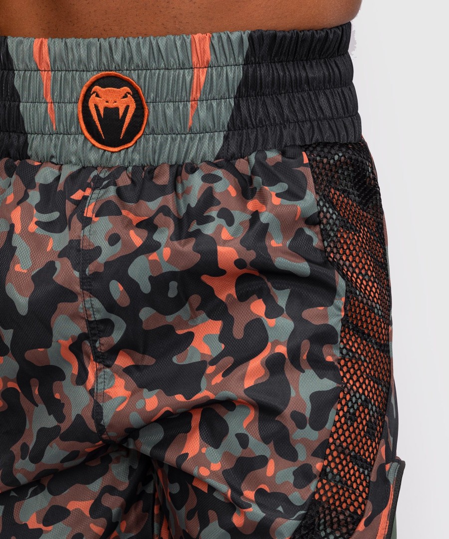 calções de boxe venum jungle ops - camuflagem canyon