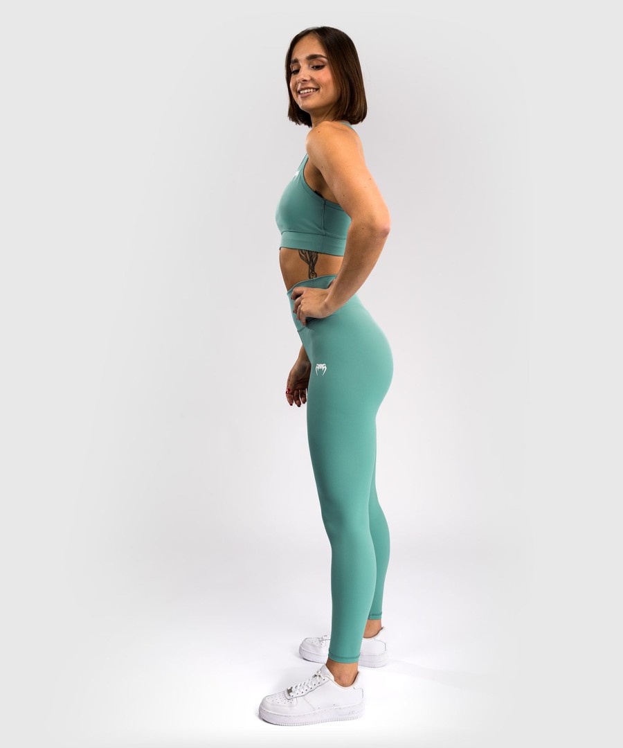 sutiã esportivo venum essential feminino de médio impacto - verde Água
