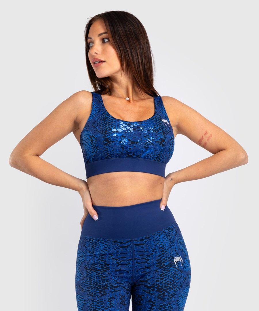 sutiã esportivo feminino venum amazonia - azul ultramarino