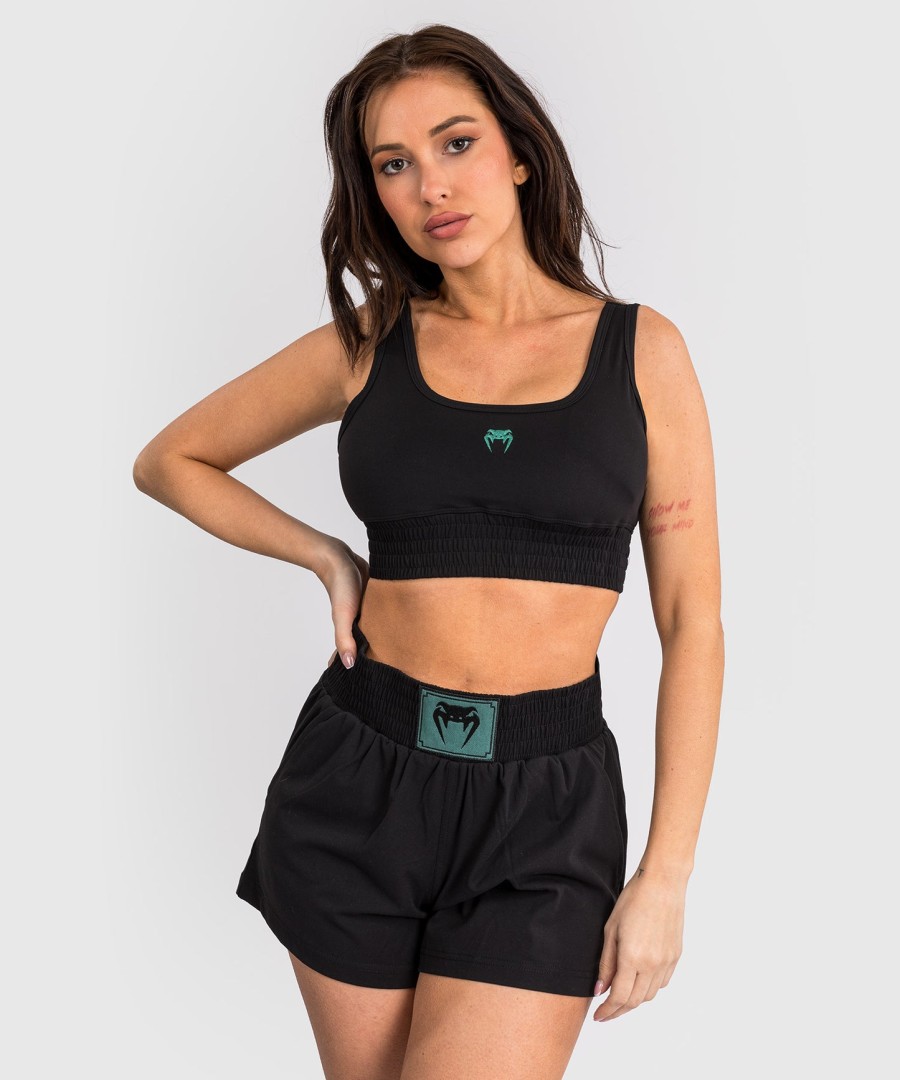 sutiã esportivo feminino venum boxing classic - preto