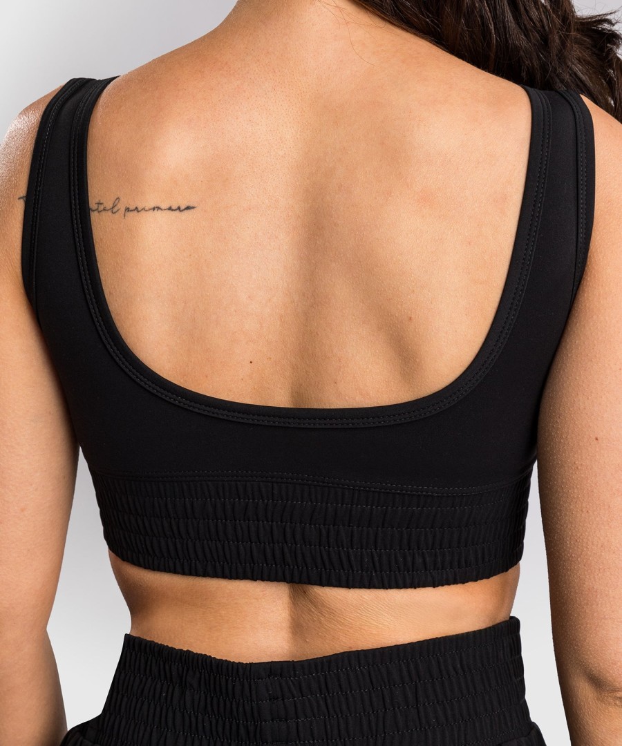 sutiã esportivo feminino venum boxing classic - preto