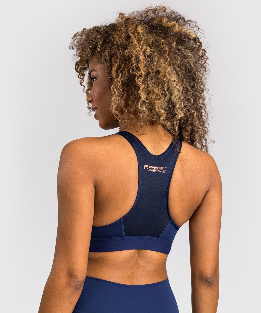sutiã esportivo feminino venum technical 3.0 - azul noite