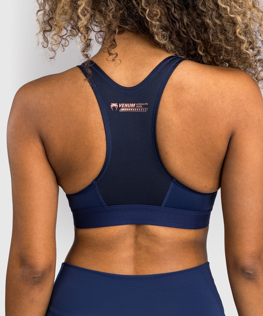 sutiã esportivo feminino venum technical 3.0 - azul noite