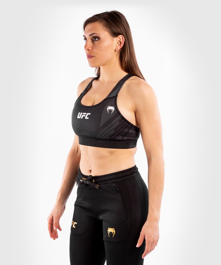 sutiã esportivo feminino ufc venum authentic fight night - preto