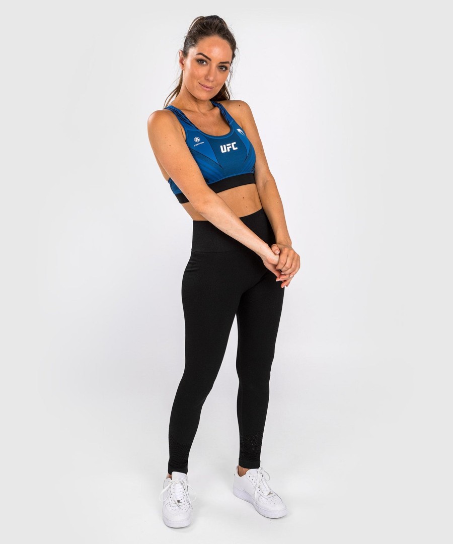 top esportivo feminino ufc venum authentic fight night 1.0 - azul