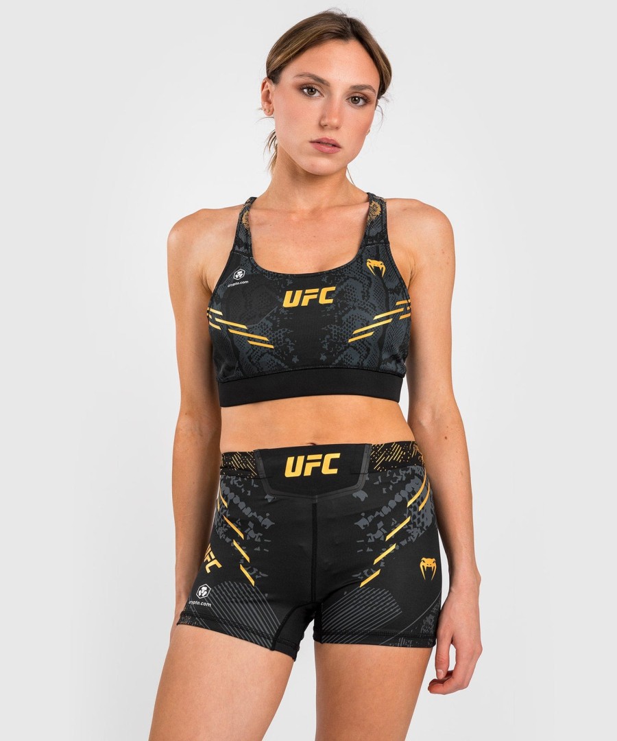 sutiã esportivo feminino ufc adrenaline by venum authentic fight night - champion