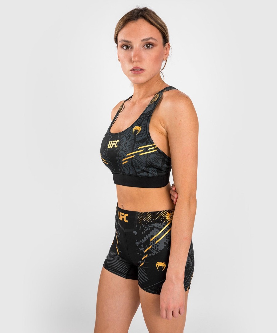 sutiã esportivo feminino ufc adrenaline by venum authentic fight night - champion
