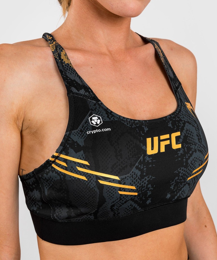 sutiã esportivo feminino ufc adrenaline by venum authentic fight night - champion