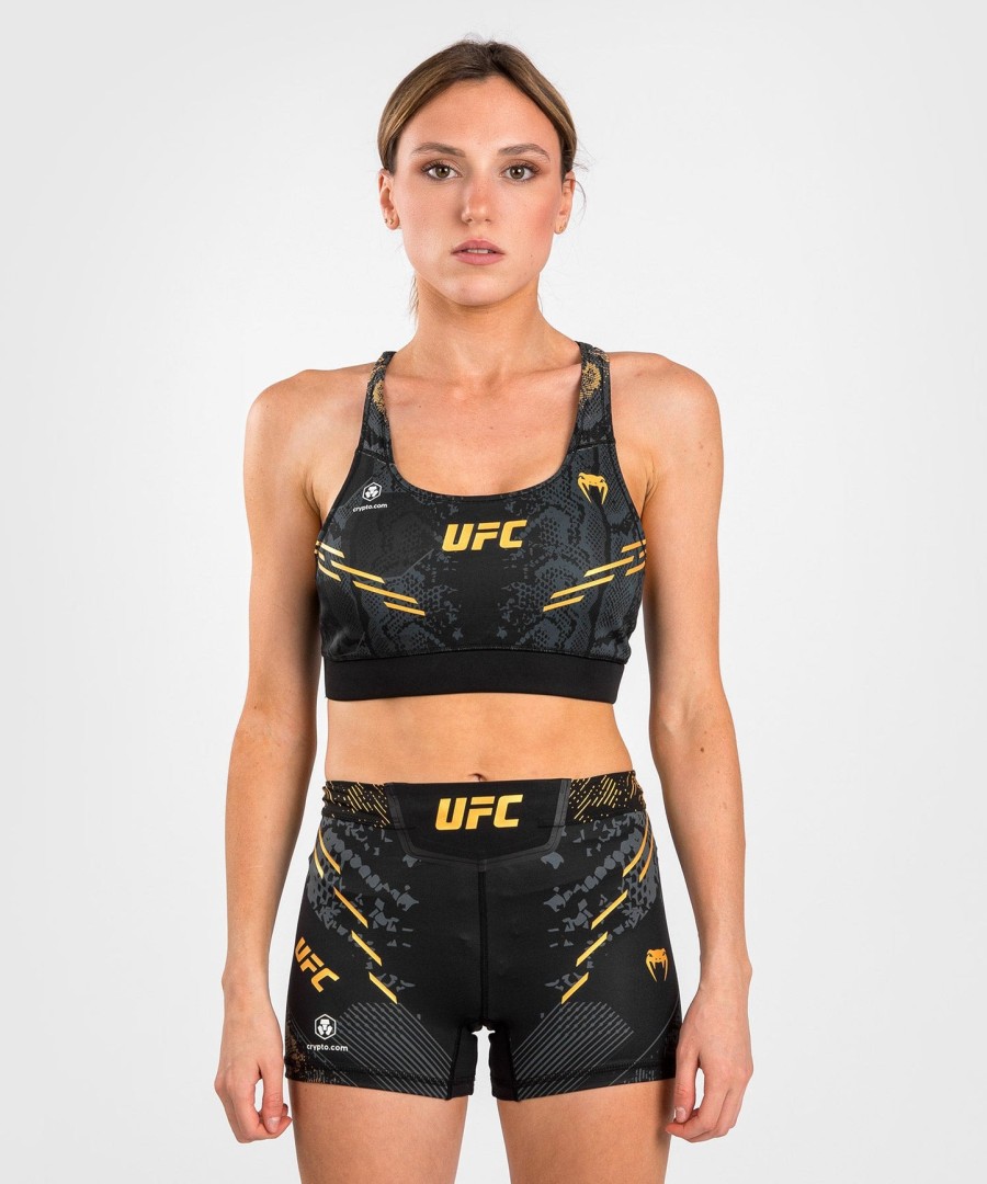 sutiã esportivo feminino ufc adrenaline by venum authentic fight night - champion
