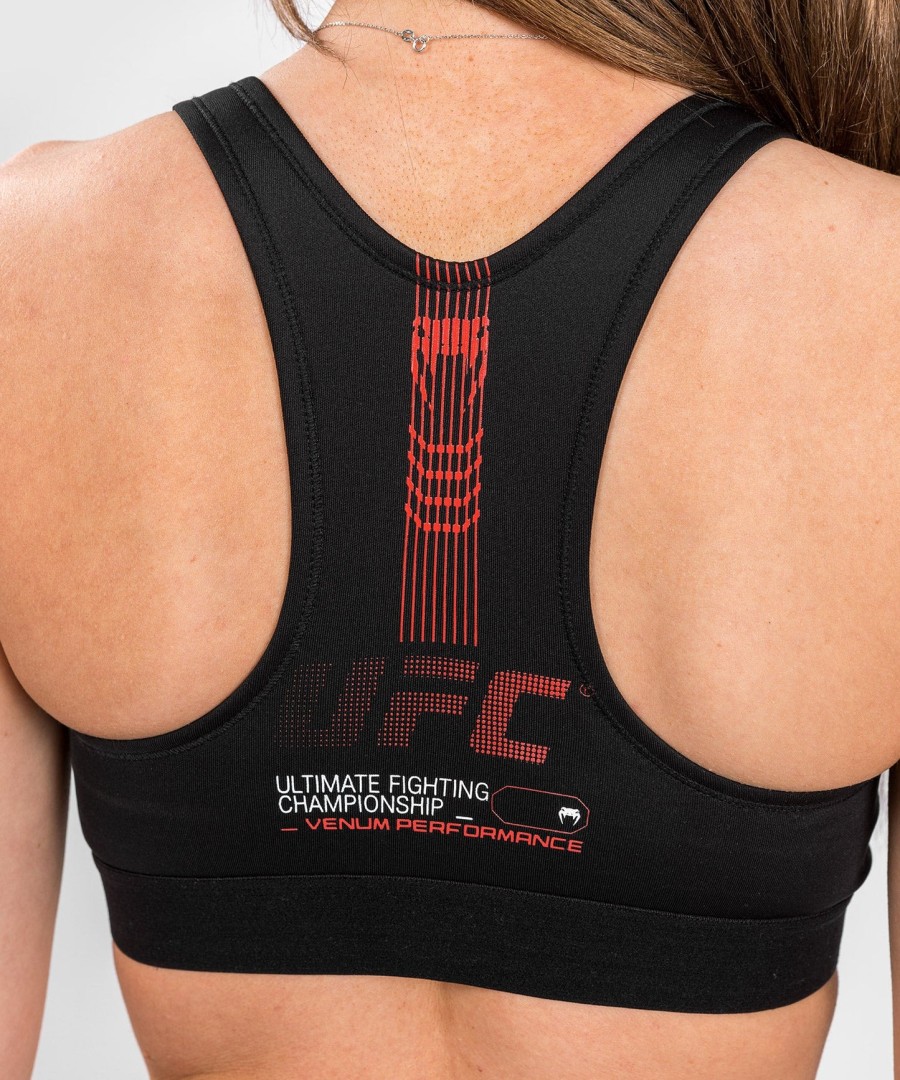 sutiã esportivo feminino ufc adrenaline by venum fight week - preto