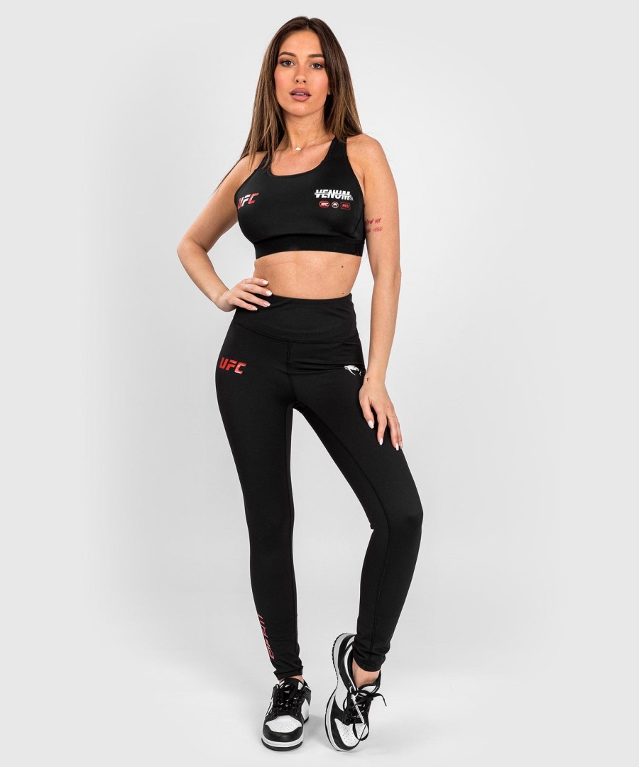 sutiã esportivo feminino ufc adrenaline by venum fight week - preto