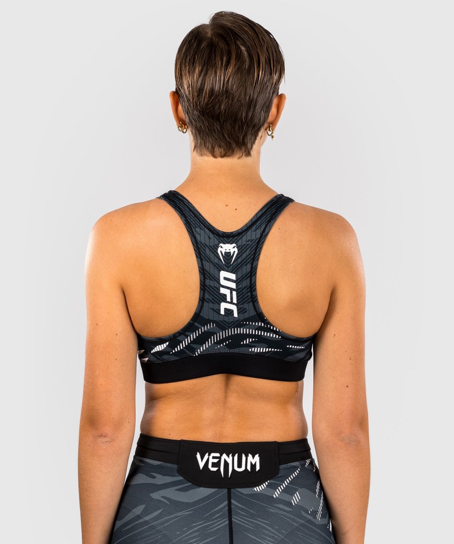 sutiã esportivo feminino ufc fusion by venum authentic fight night - preto
