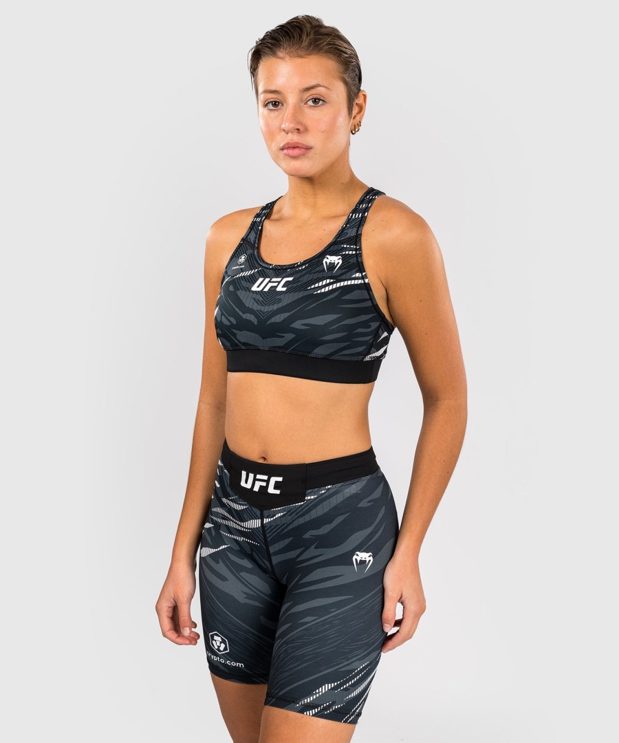 sutiã esportivo feminino ufc fusion by venum authentic fight night - preto