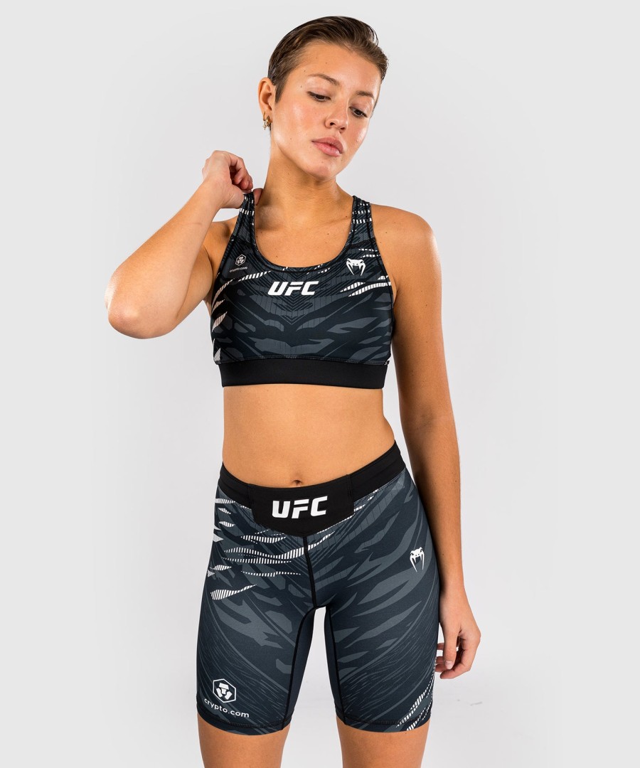 sutiã esportivo feminino ufc fusion by venum authentic fight night - preto