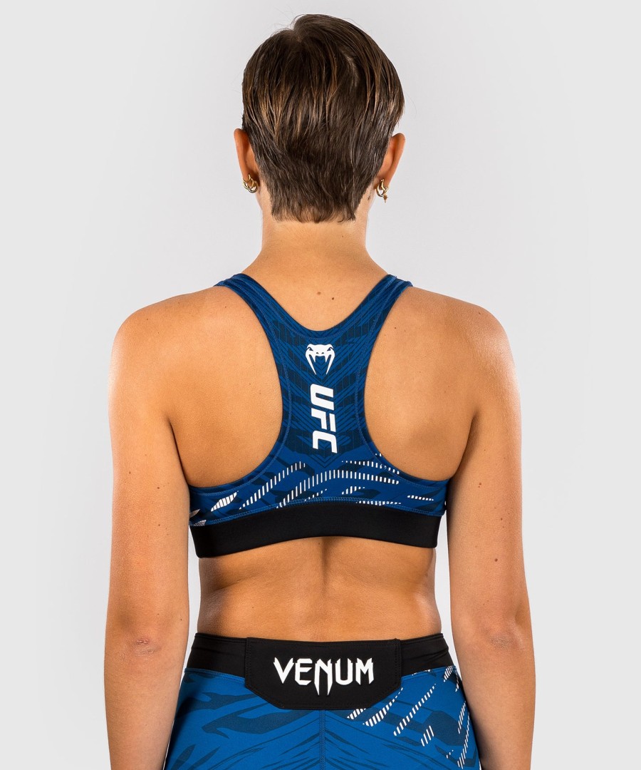 sutiã esportivo feminino ufc fusion by venum authentic fight night - azul