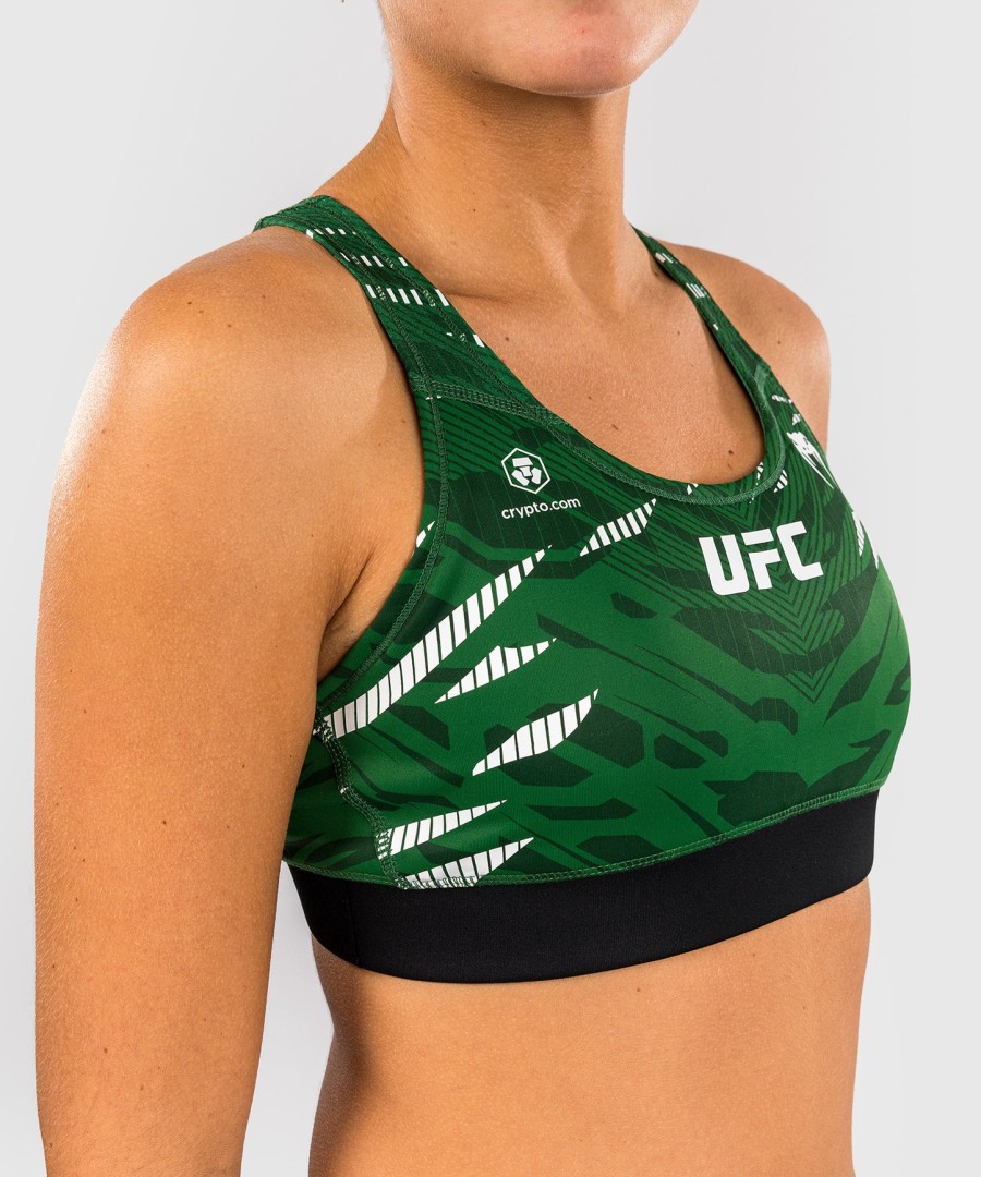 sutiã esportivo feminino ufc fusion by venum authentic fight night - verde