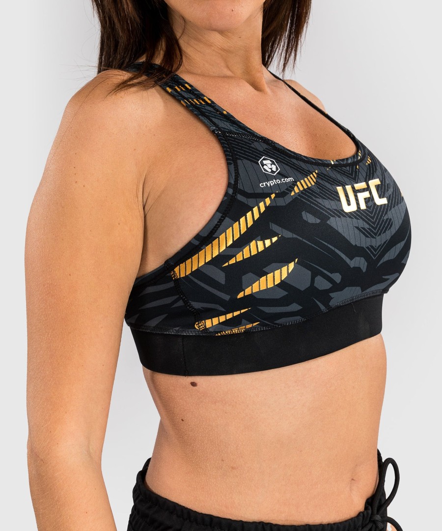 sutiã esportivo feminino ufc fusion by venum authentic fight night - champion