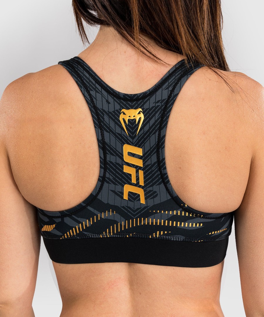 sutiã esportivo feminino ufc fusion by venum authentic fight night - champion