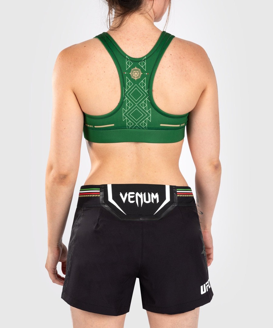 sutiã esportivo feminino noche ufc by venum authentic fight night - verde
