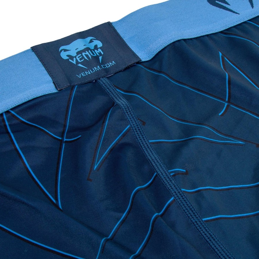 calça de compressão venum nightcrawler - azul marinho