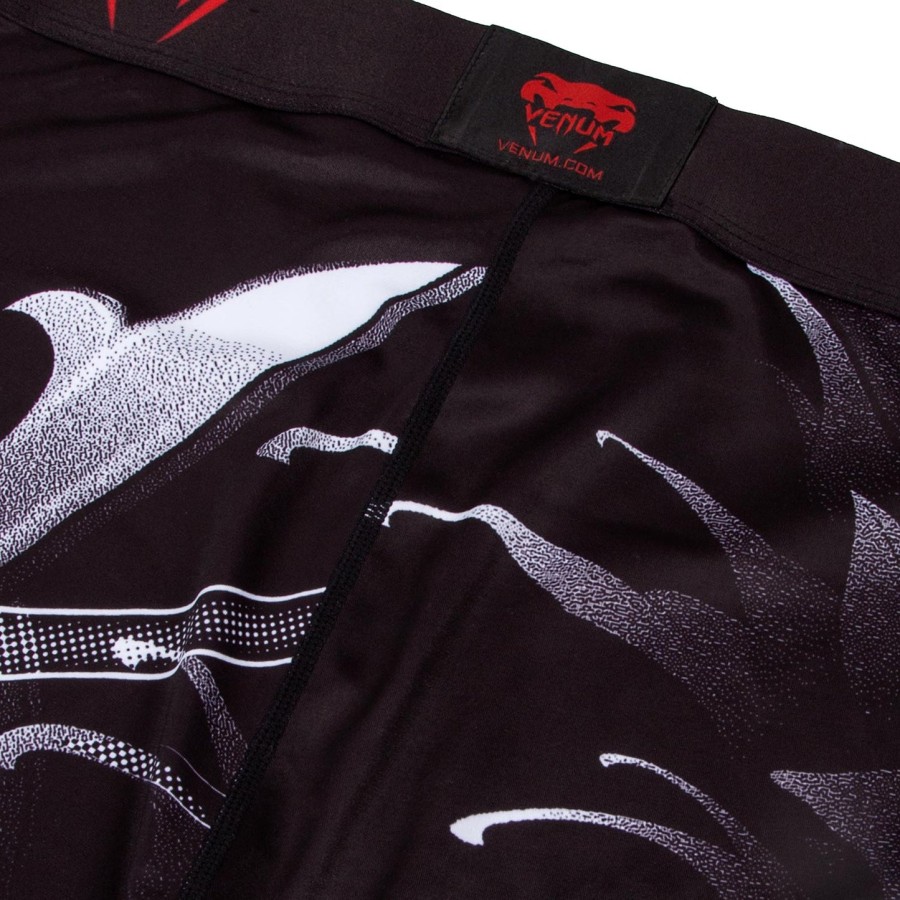 calça de compressão venum samurai skull - preta